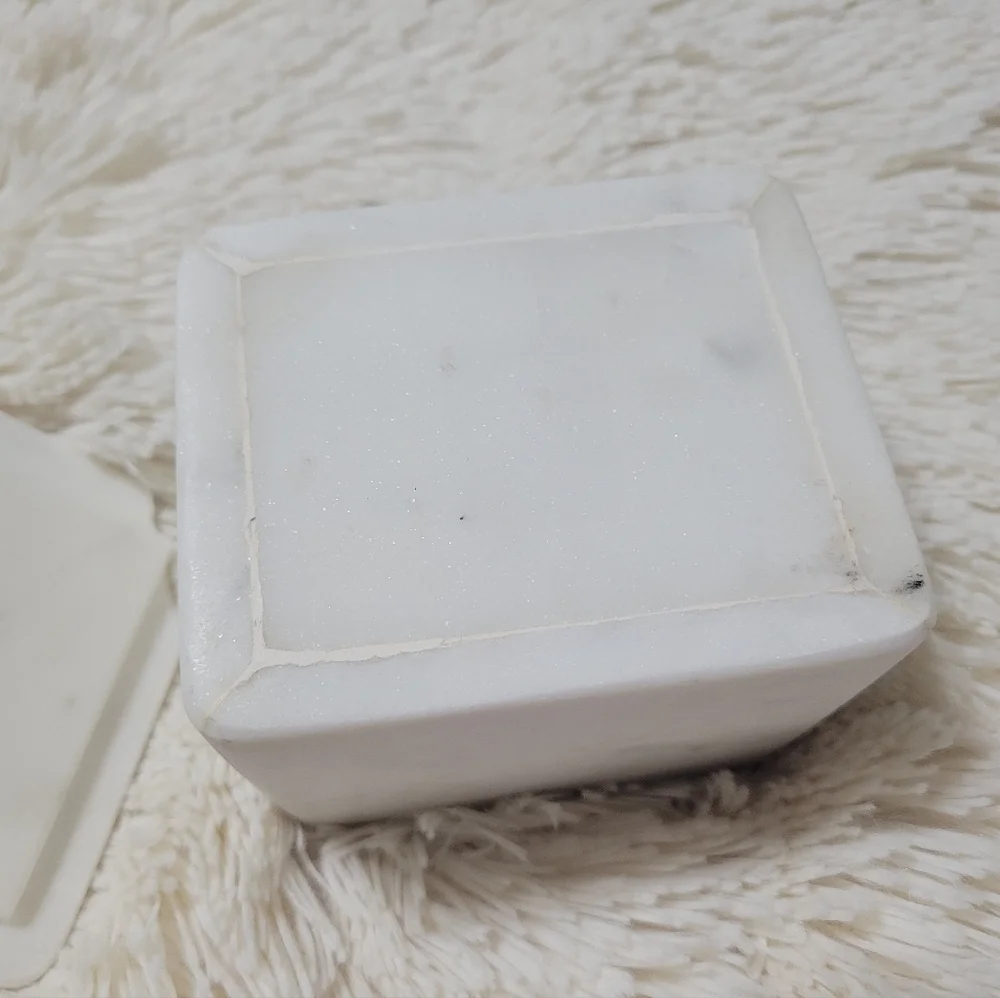 West Elm Marble Cleat Box